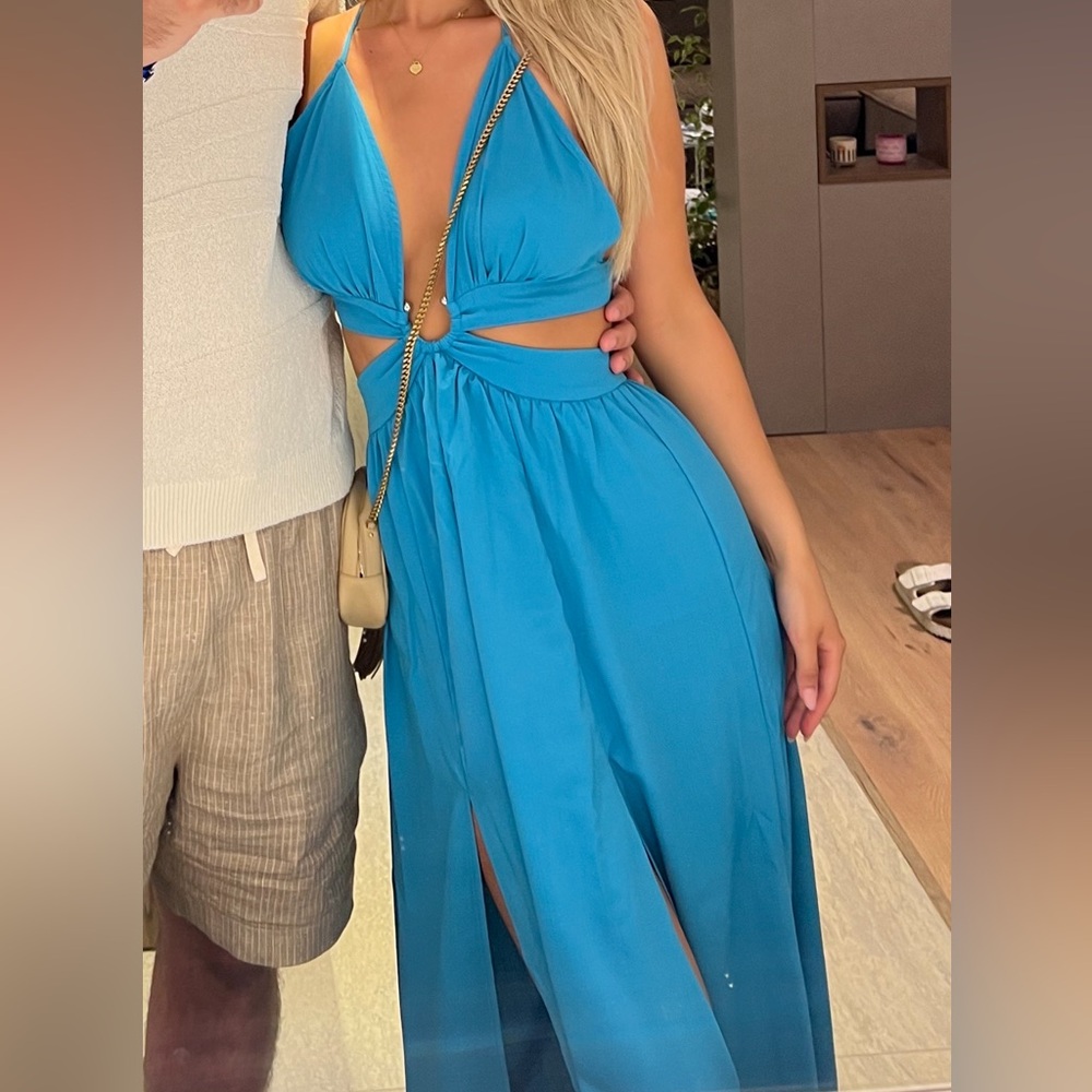 Blue Vacation Dress